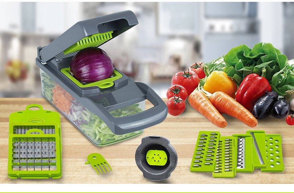 12 in 1 Multifunctional Vegetable Cutter - All-In-One Store Pakistan