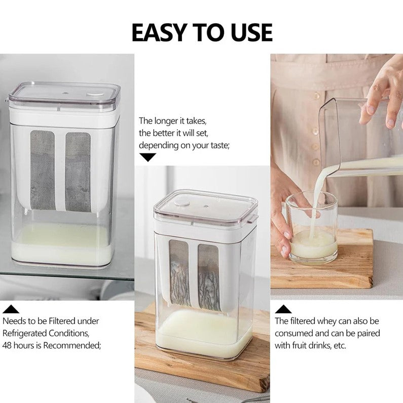 1100ml Yogurt Filter & Strainer - All-In-One Store Pakistan