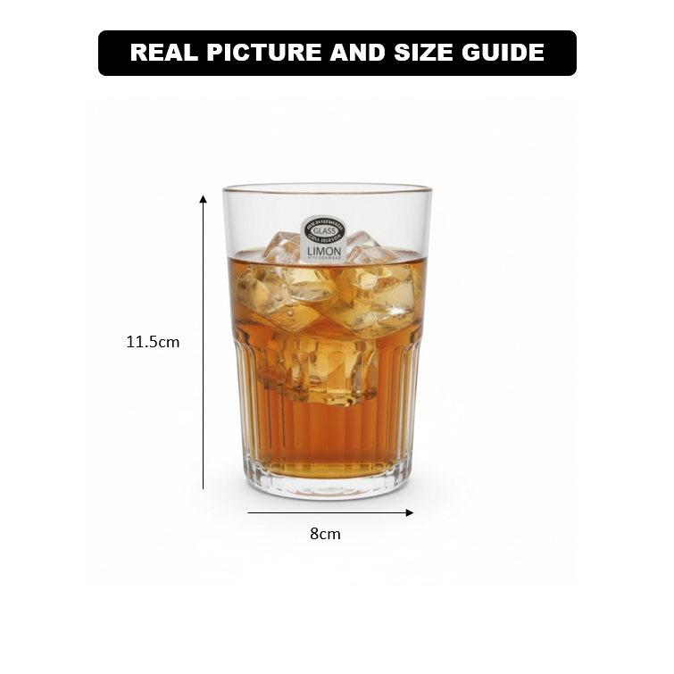 3-Pcs Luxe Glass Set (2217) by Limon - All-In-One Store Pakistan