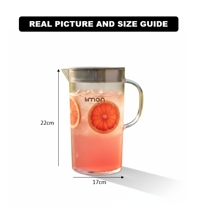 1.9L Round Pitcher (1834) by Limon - All-In-One Store Pakistan