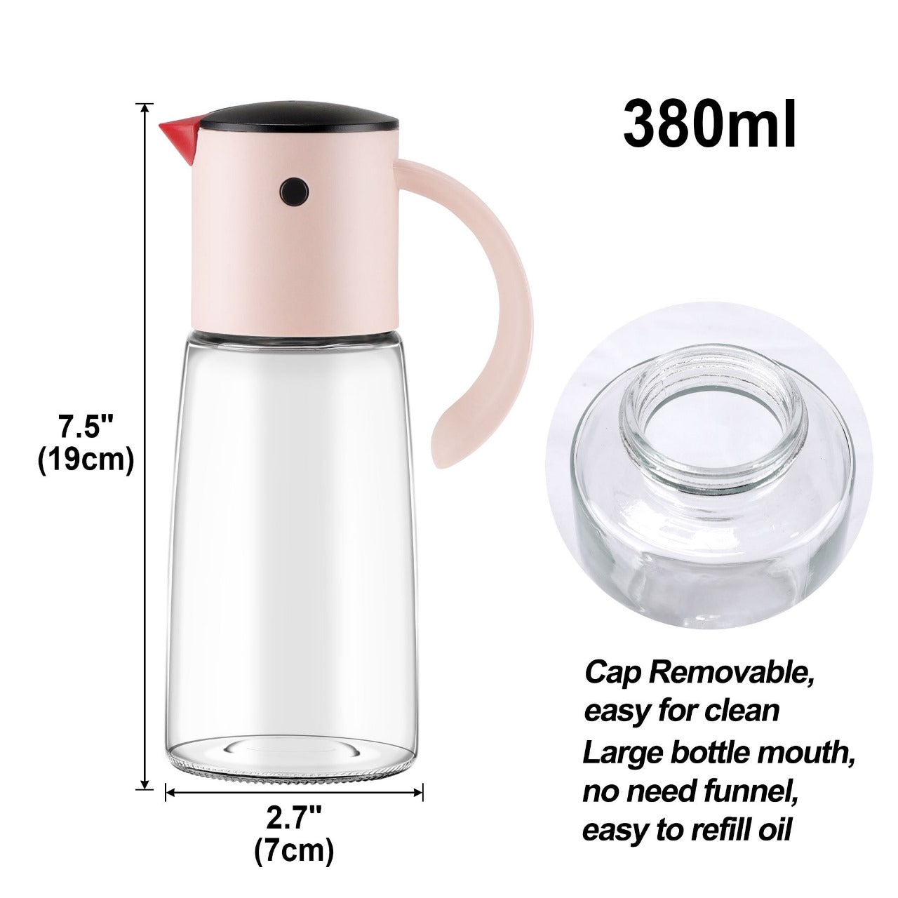 Graceful Pour Oil Dispenser with Handle (2289) By Limon - All-In-One Store Pakistan