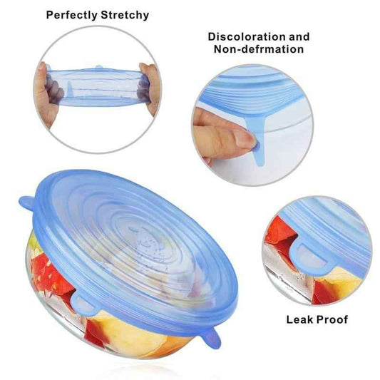 Reusable Silicone Food Covers