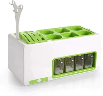 Multifunction Seasoning Rack & Knife Holder - All-In-One Store Pakistan