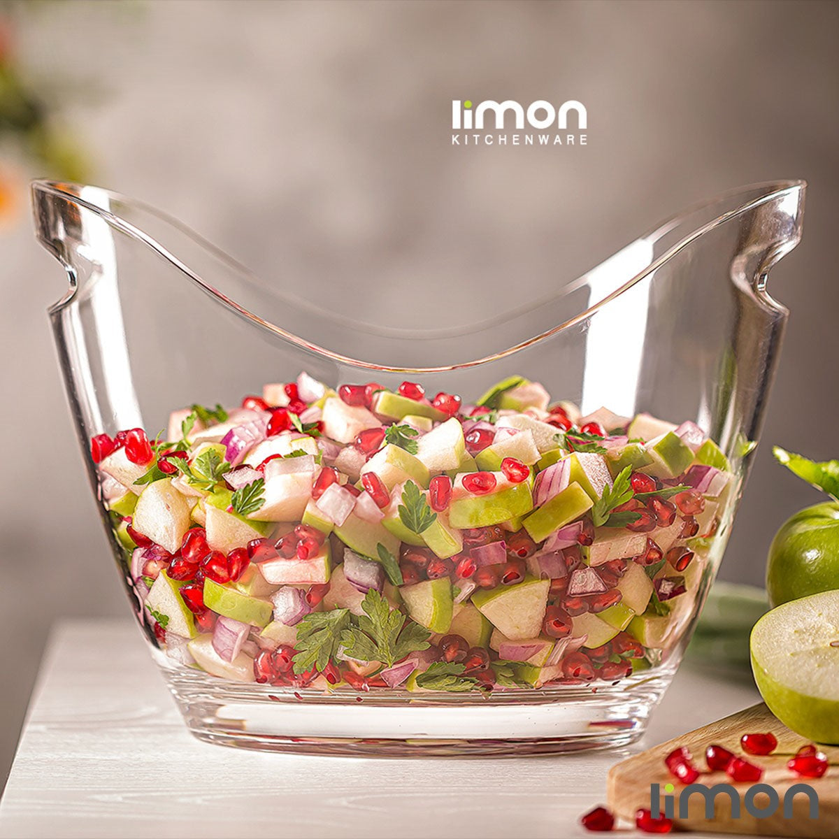 SmartServe Acrylic Bowl (2070) by Limon - All-In-One Store Pakistan