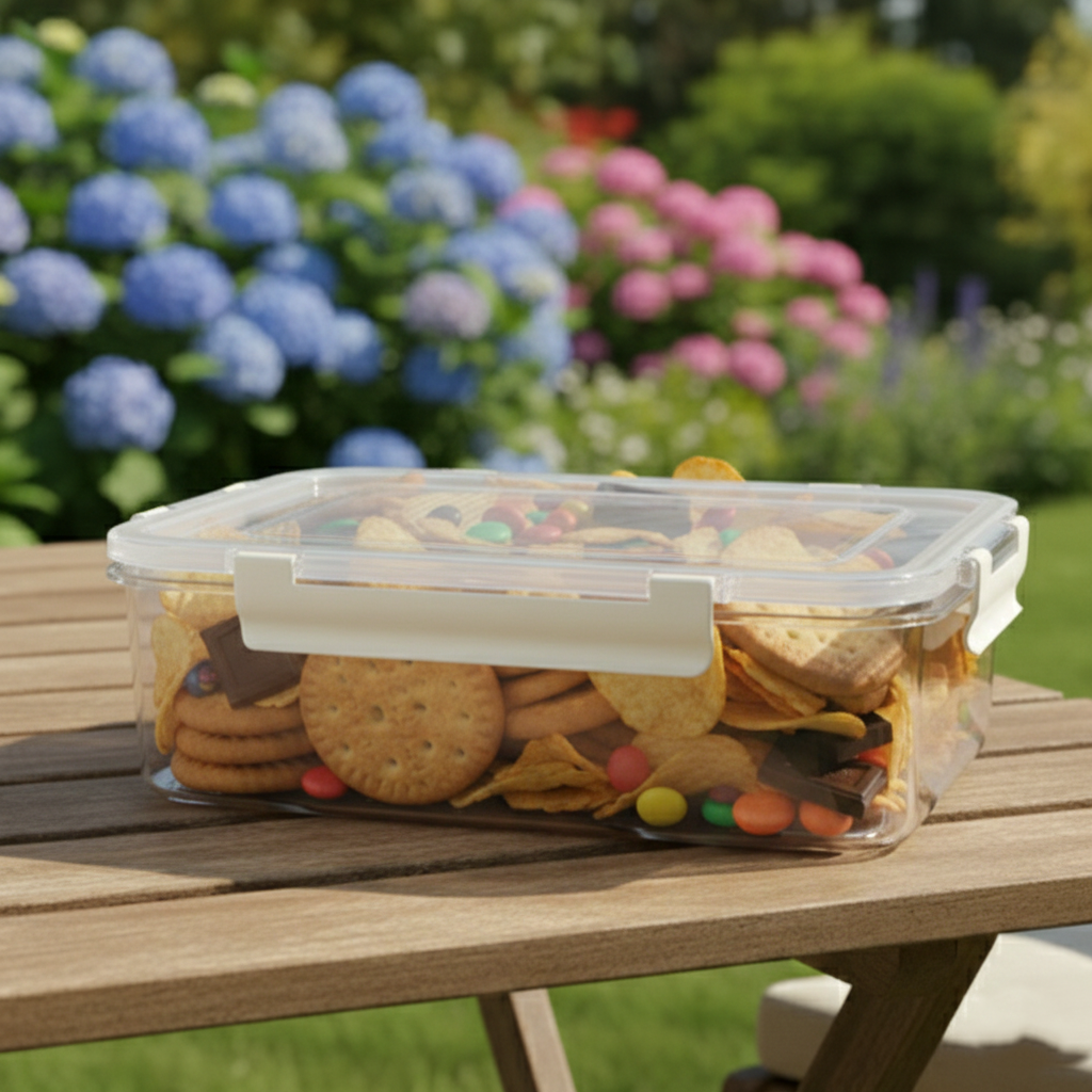 3-Pcs Rectangular Airtight Storage Boxes Set - All-In-One Store Pakistan