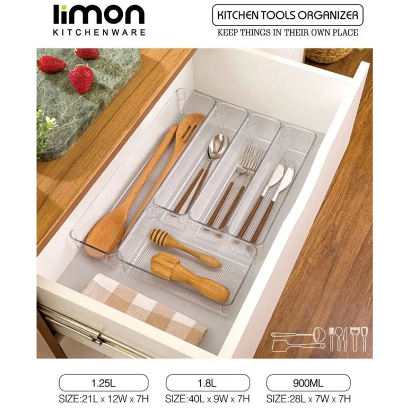 ClutterFree 5-Piece Utensils Organizer (2427) by Limon - All-In-One Store Pakistan