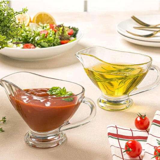 2-Pcs Sauce Dipping & Serving Glass Bowls (2356) by Limon - All-In-One Store Pakistan