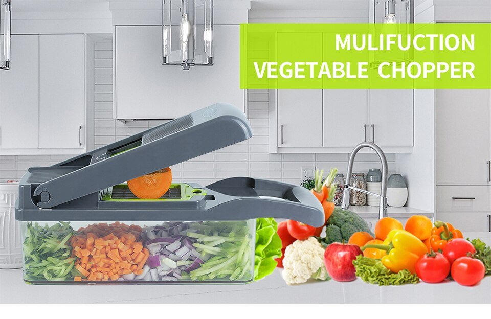 12 in 1 Multifunctional Vegetable Cutter - All-In-One Store Pakistan