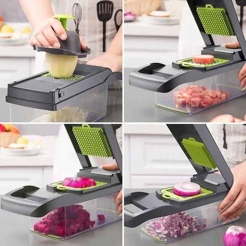 12 in 1 Multifunctional Vegetable Cutter - All-In-One Store Pakistan