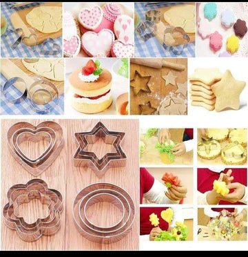 12 pcs cookies cutter set - All-In-One Store Pakistan