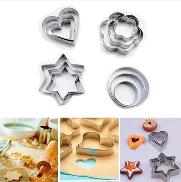12 pcs cookies cutter set - All-In-One Store Pakistan