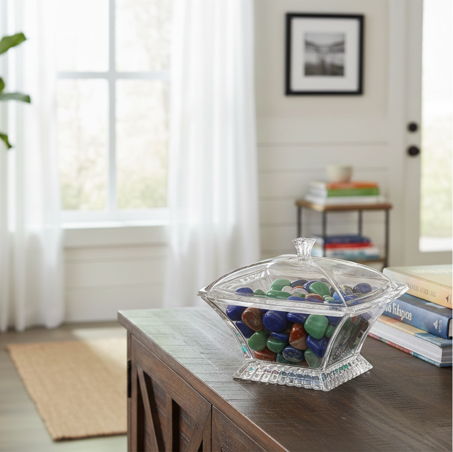 Stylish Acrylic Candy Bowl by Limon - All-In-One Store Pakistan