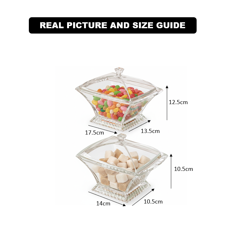 Stylish Acrylic Candy Bowl by Limon - All-In-One Store Pakistan