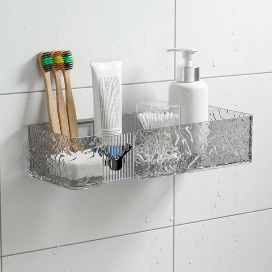 Rectangle Wall-Mounted Tinted Acrylic Shelf - All-In-One Store Pakistan