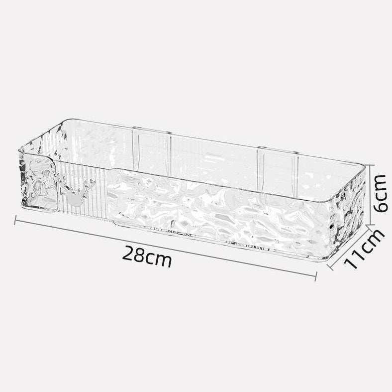 Rectangle Wall-Mounted Tinted Acrylic Shelf - All-In-One Store Pakistan