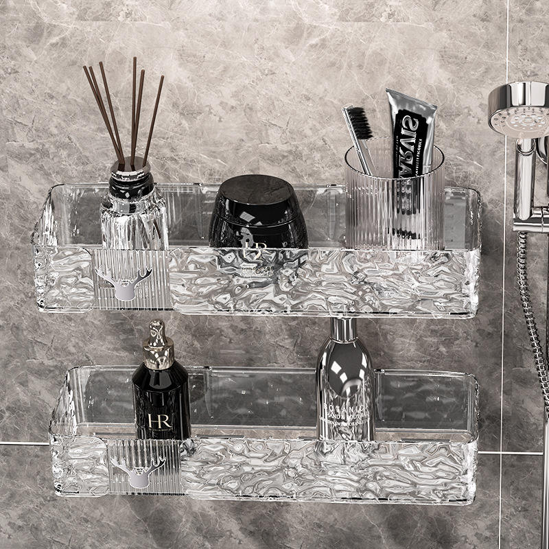 Rectangle Wall-Mounted Tinted Acrylic Shelf - All-In-One Store Pakistan