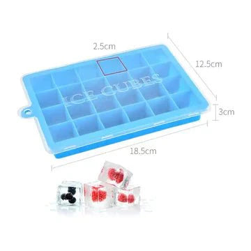 15 cubic Ice  tray with lid - All-In-One Store Pakistan