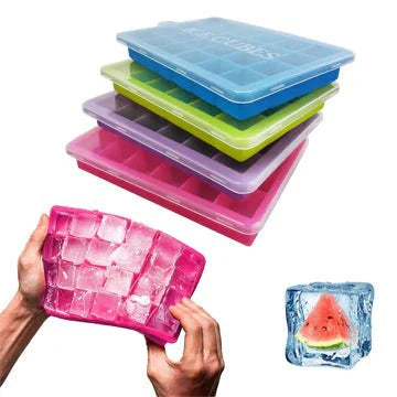 15 cubic Ice  tray with lid - All-In-One Store Pakistan