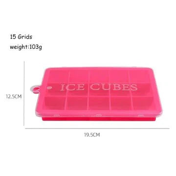 15 cubic Ice  tray with lid - All-In-One Store Pakistan