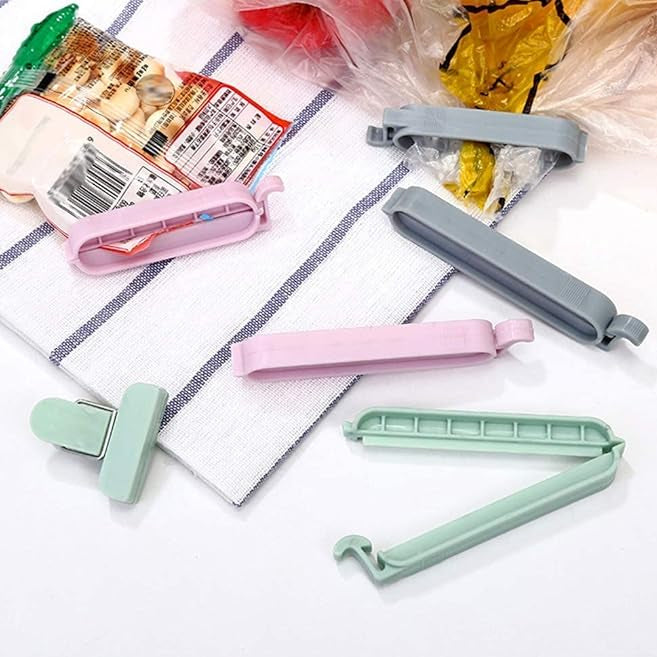 8-Pcs Food Bag Clips Set - All-In-One Store Pakistan