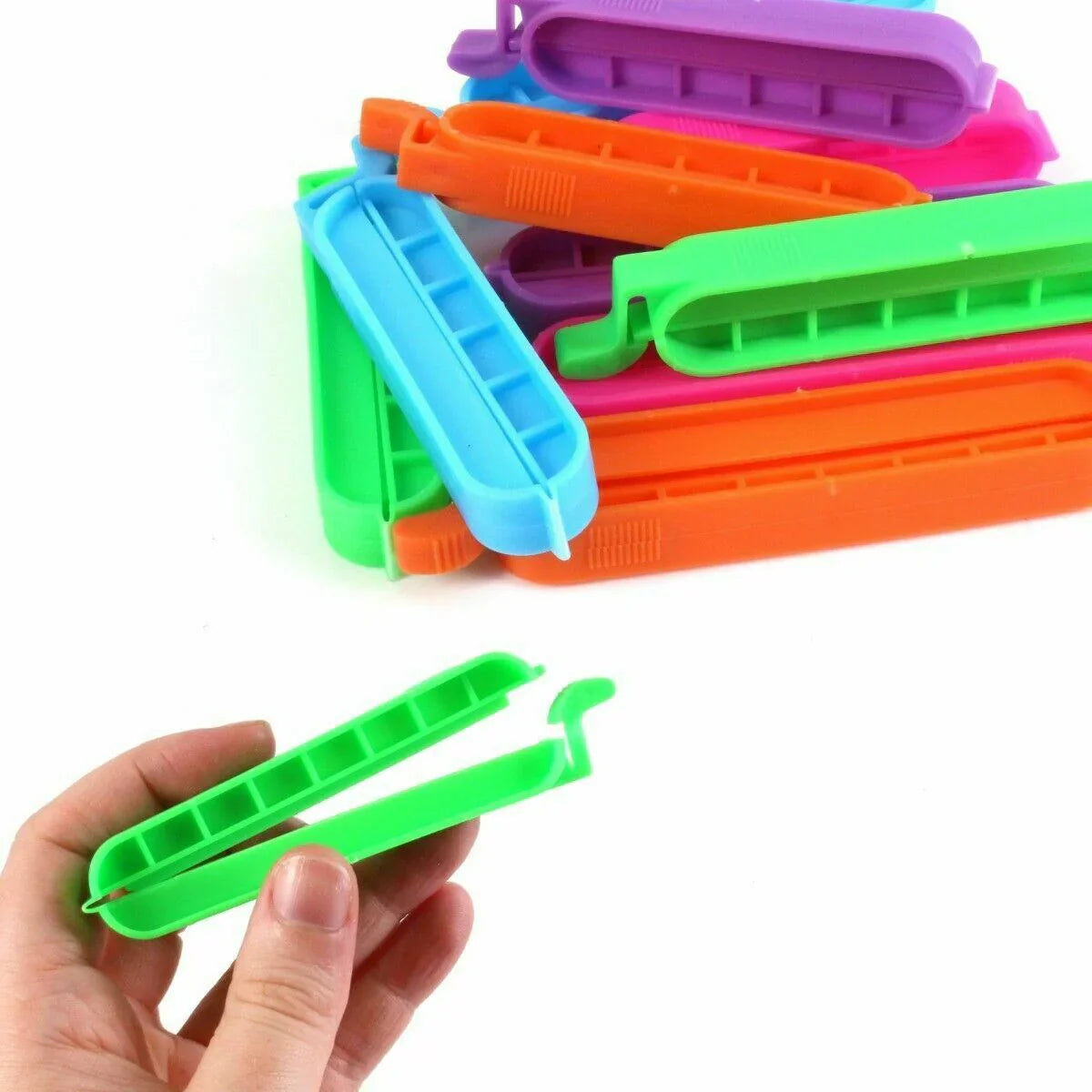 8-Pcs Food Bag Clips Set - All-In-One Store Pakistan