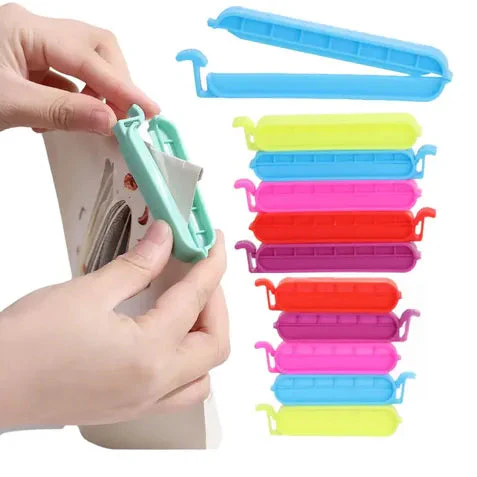 8-Pcs Food Bag Clips Set - All-In-One Store Pakistan