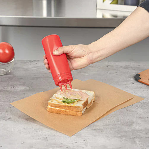 Triple Nozzle Sauce Squeeze Bottle 450ml - All-In-One Store Pakistan