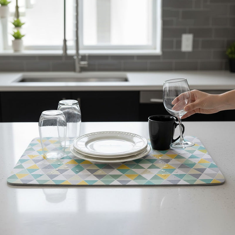 Patterned DryEase Anti-Slip Mats - All-In-One Store Pakistan