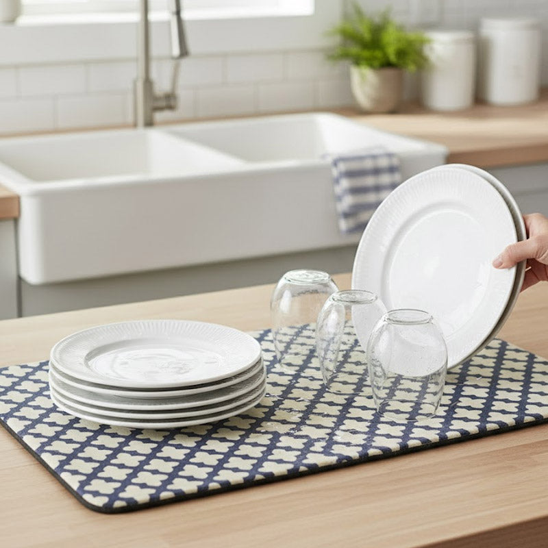 Patterned DryEase Anti-Slip Mats - All-In-One Store Pakistan
