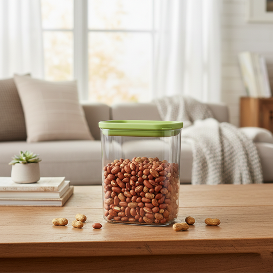FreshLock Rectangular Glass Jar - All-In-One Store Pakistan
