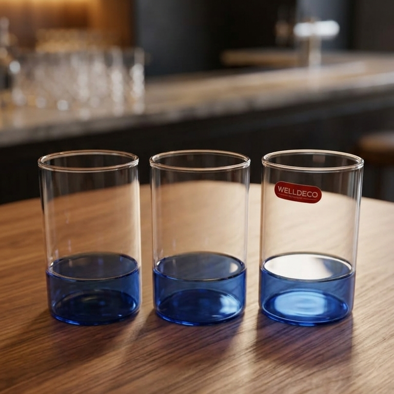 6-Pcs TwinTone Glass Set (1167) - All-In-One Store Pakistan