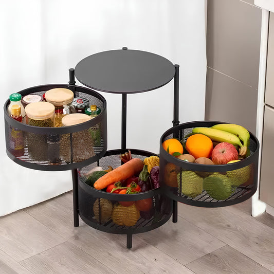 Counter Top Vegetable Metal Trolley By MATRIX - All-In-One Store Pakistan