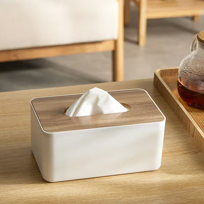 WoodTop Elite Tissue Box - All-In-One Store Pakistan