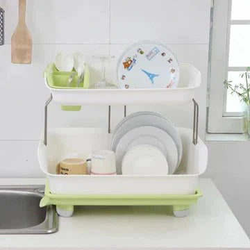 2 Layer Dish Stand - All-In-One Store Pakistan