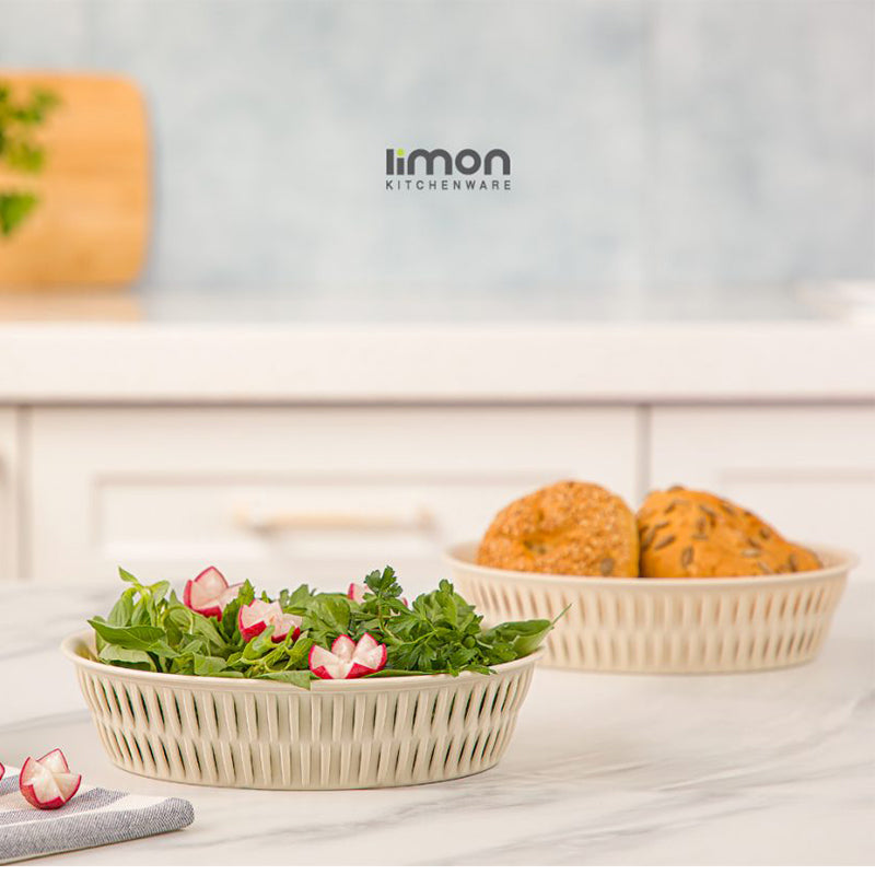Bamboo Oval Basket (1590) by Limon - All-In-One Store Pakistan