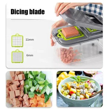 22 in 1 vegetable cutter with storage basket - All-In-One Store Pakistan