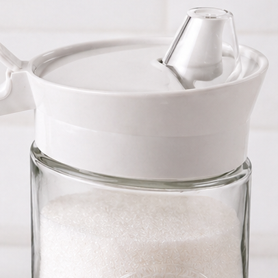 Rustic Design Glass Sugar Dispenser (1882) by Limon - All-In-One Store Pakistan