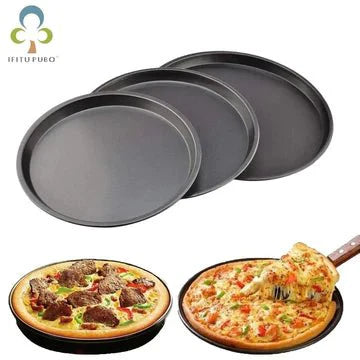 3 Pcs Pizza Pan Set - All-In-One Store Pakistan