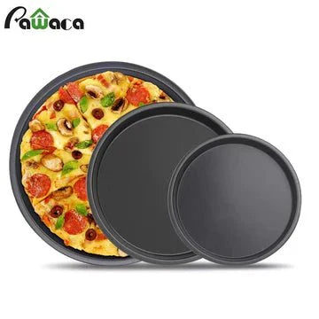 3 Pcs Pizza Pan Set - All-In-One Store Pakistan