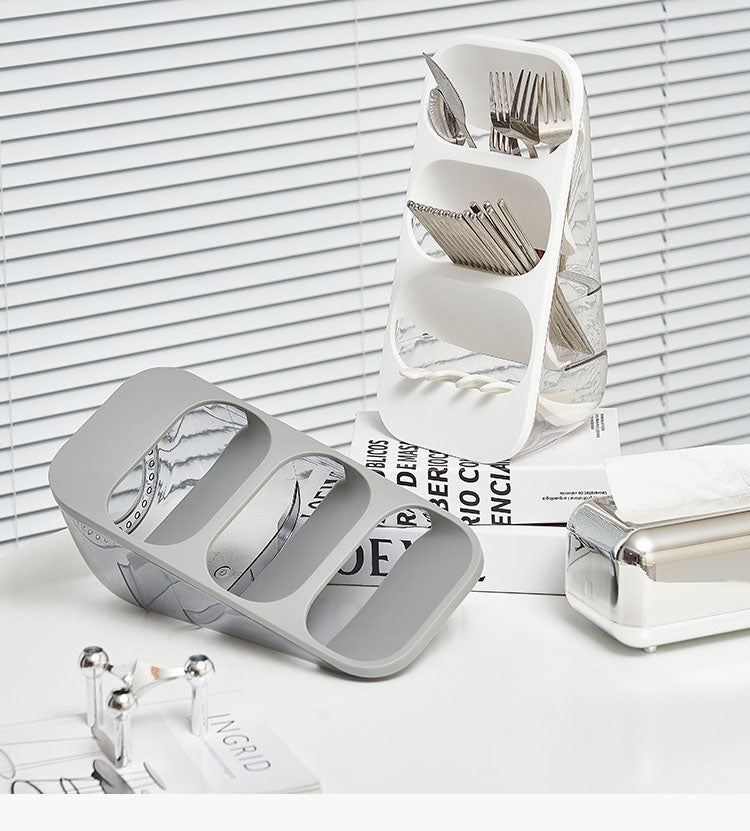 3-Tiered Utensil and Knife Storage Organizer - All-In-One Store Pakistan
