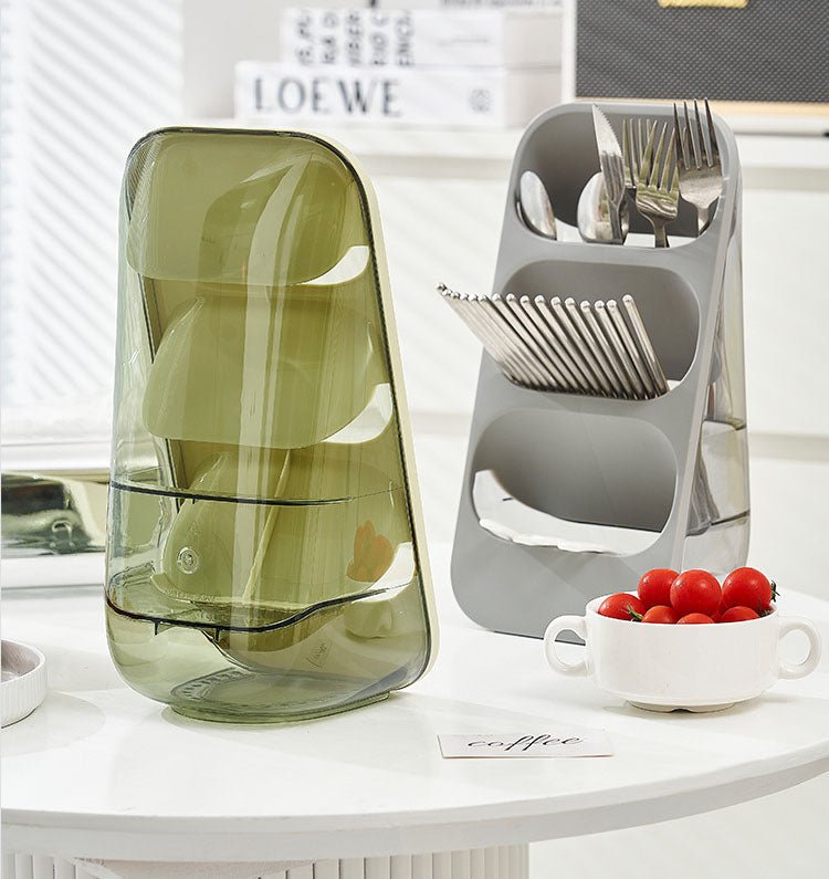 3-Tiered Utensil and Knife Storage Organizer - All-In-One Store Pakistan