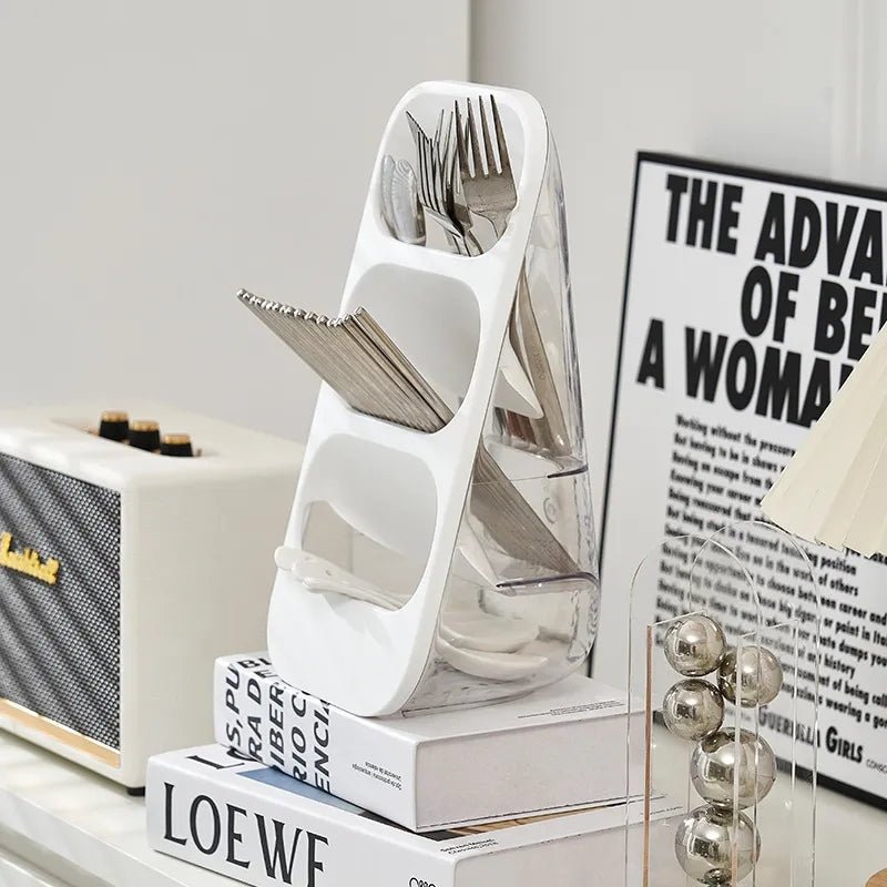 3-Tiered Utensil and Knife Storage Organizer - All-In-One Store Pakistan