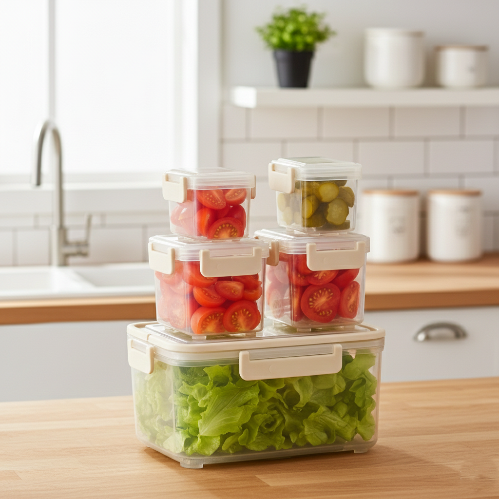 5-Piece MoistureGuard Food Organizer Set - All-In-One Store Pakistan