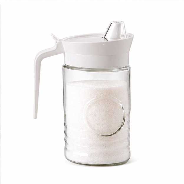 Rustic Design Glass Sugar Dispenser (1882) by Limon - All-In-One Store Pakistan