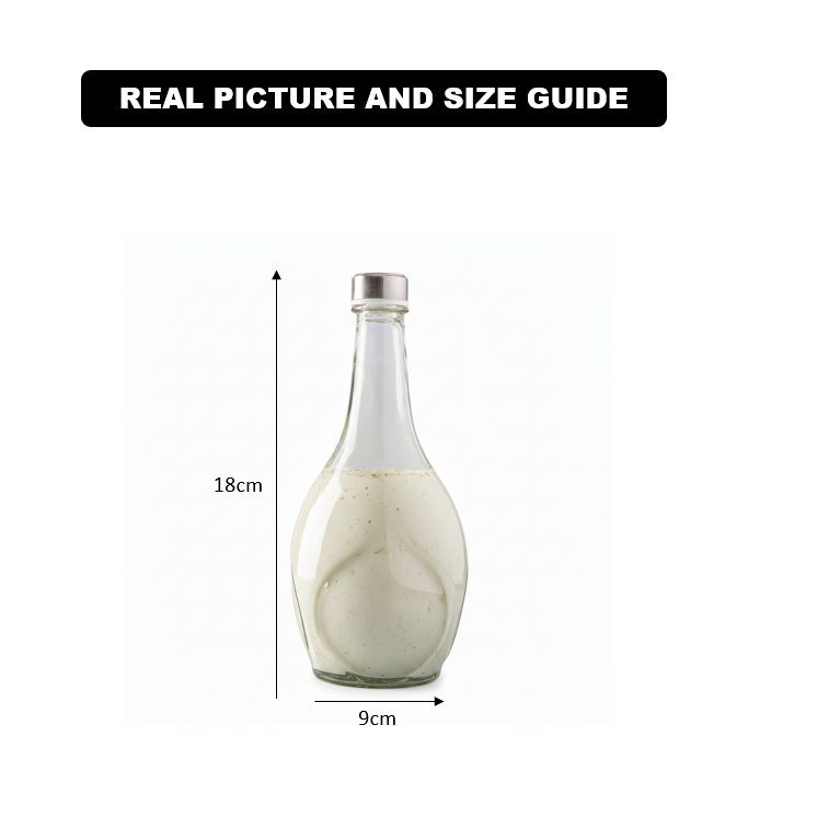 LeafDesign 1.1 Liter Glass Bottle (962) by Limon - All-In-One Store Pakistan