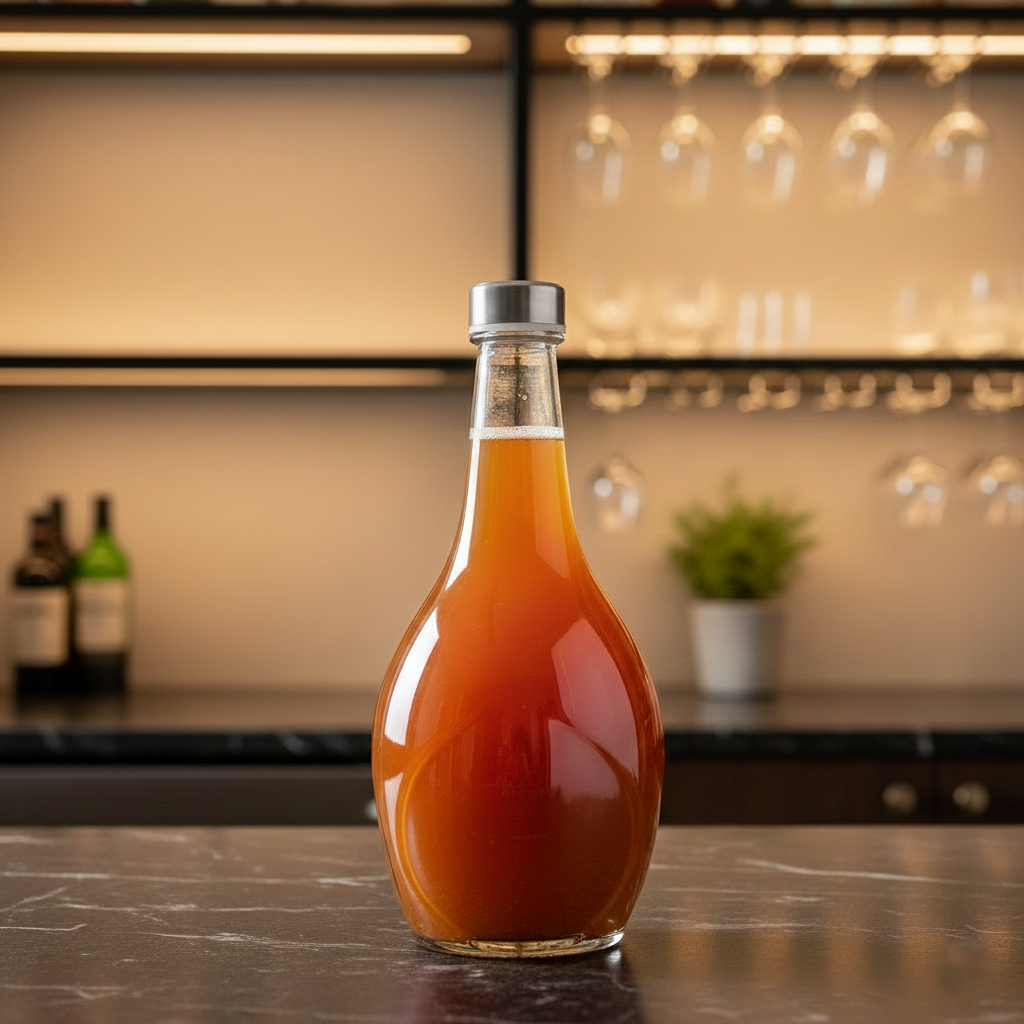 LeafDesign 1.1 Liter Glass Bottle (962) by Limon - All-In-One Store Pakistan