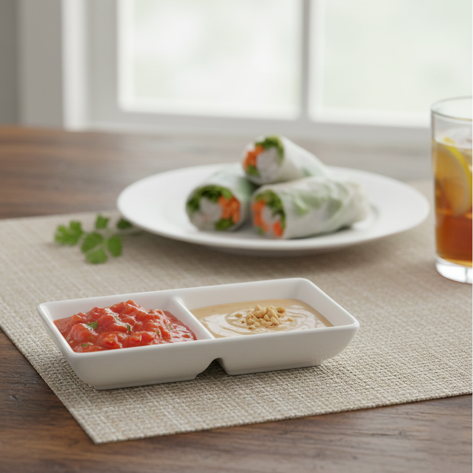 DuoServe Melamine Condiment Dish - All-In-One Store Pakistan