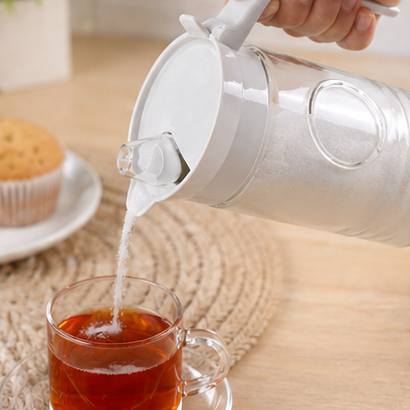 Rustic Design Glass Sugar Dispenser (1882) by Limon - All-In-One Store Pakistan
