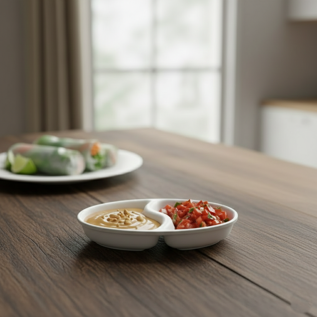 DuoServe Melamine Condiment Dish - All-In-One Store Pakistan