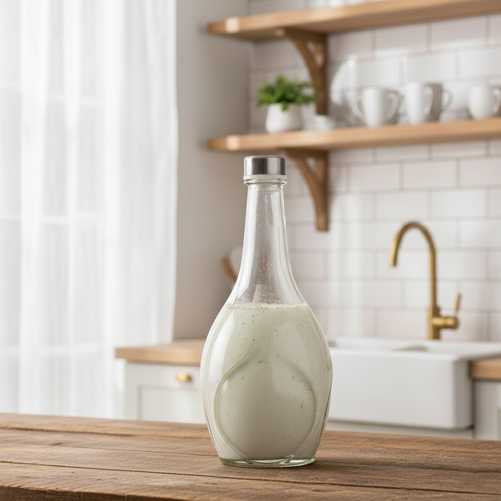 LeafDesign 1.1 Liter Glass Bottle (962) by Limon - All-In-One Store Pakistan